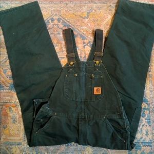 Carhartt lined bibs